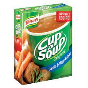 KNORR CUP A SOUP SOUP LAMB&VEGETABLE 4EA