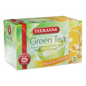 TEEKANNE GREENTEA GINGER&ORANGE 20EA