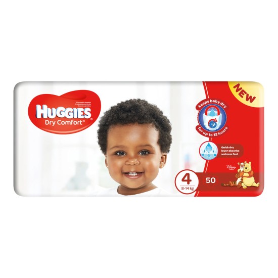 HUGGIES DRY COMFORT VP S4 50EA