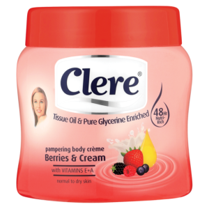 CLERE BODY CREAM BERRIES&CREAM 500ML