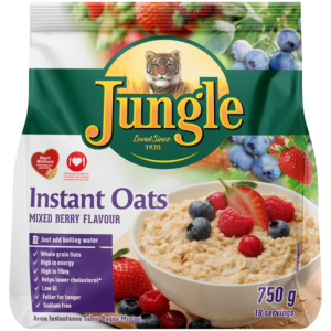 JUNGLE INST PORRIDGE MIX BERRY FLV 750GR