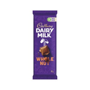 CADBURY SLAB WHOLE NUT 80GR