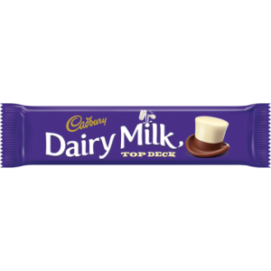 CADBURY D/MILK CHOCOLATE TOP DECK 36GR