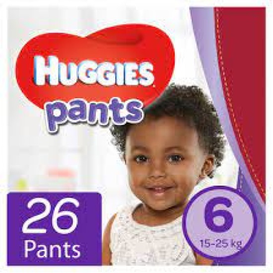 HUGGIES PANTS UNISEX CARRY SZ6 26EA HUGGIES PANTS UNISEX CARRY SZ6 26EA
