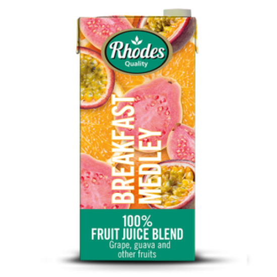 RHODES 100% FRUIT JUICE BREAKFAST MED 1L